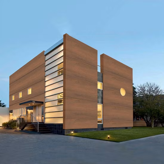 Feuerfeste Dekoration ACP-Aluminium-Verbundplatte mit Holzmaserung