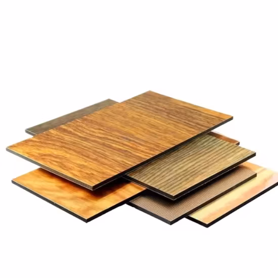 Goldverspiegelte Aluminium-Verbundplatte